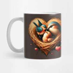 Nest Birds Happy Mother's Day 18 Mug